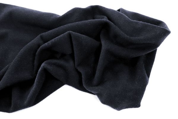 Пальтовая ткань "Леонардо" сукно/черный 17B-12/C#240