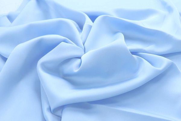 Шелк "Армани" двусторонний/голубой 1434-PY/C#2