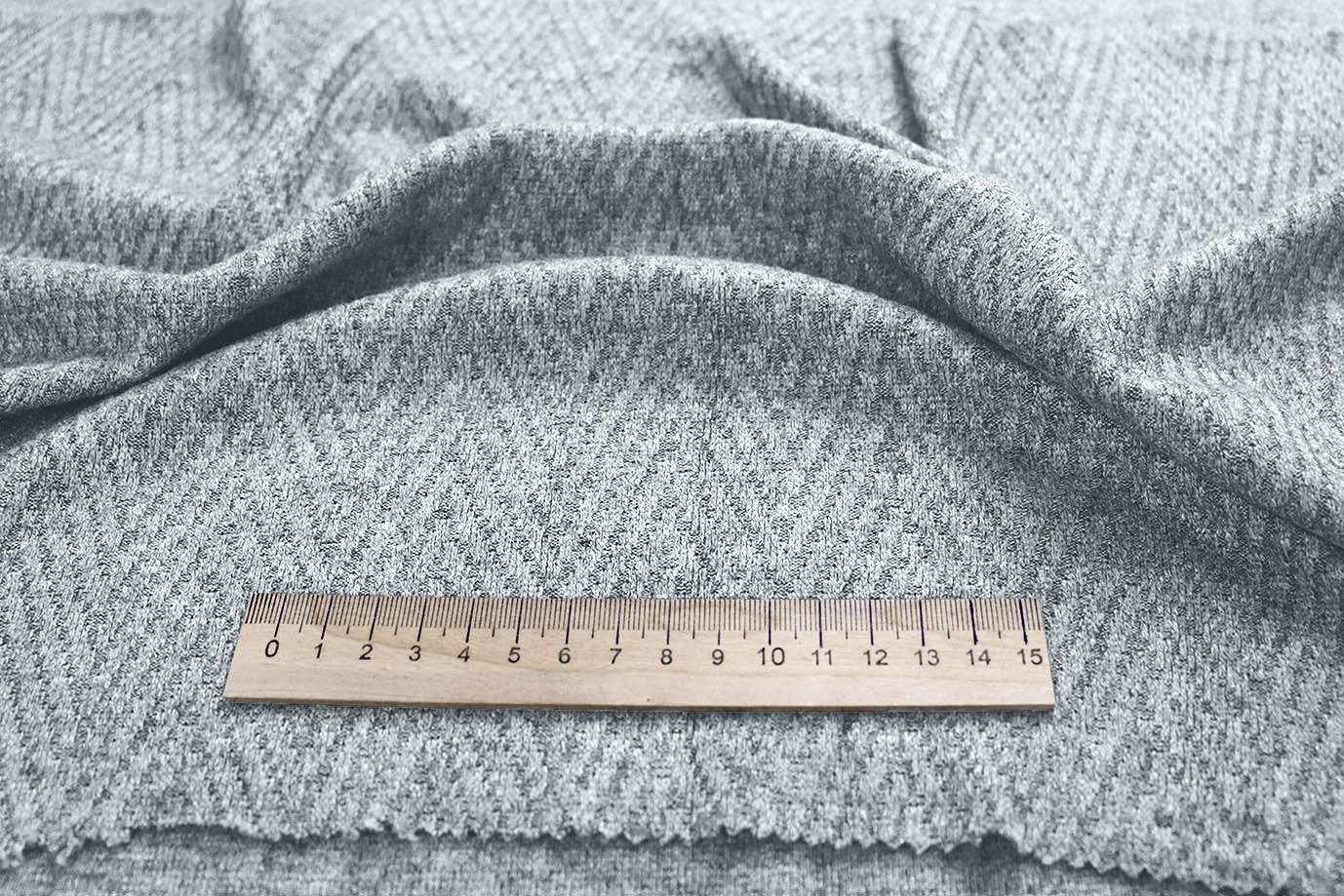 Трикотаж жаккард/серый 3992-PY/C#3