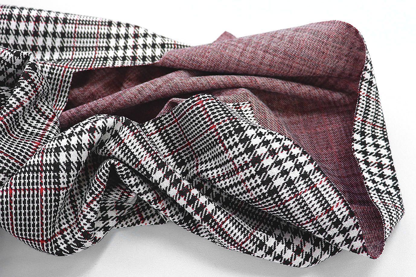 Трикотаж жаккард принт/черно-белый 3257-22-PY/D#39/C#1