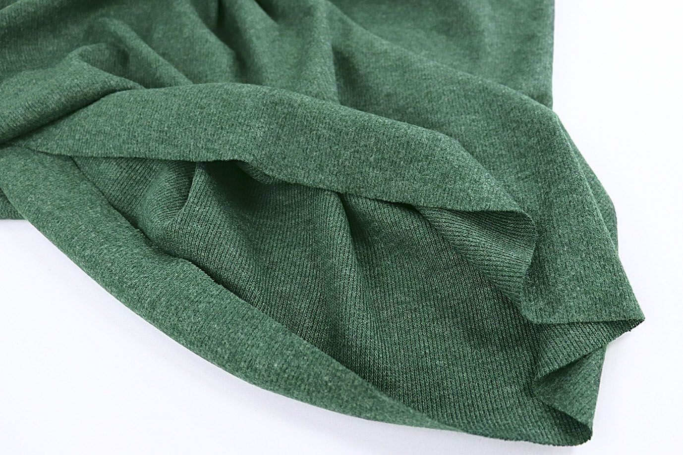 Трикотаж "Рибана"/темно-зеленый 3511-PY/C#65