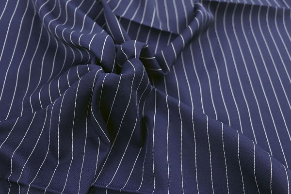 Костюмная ткань/темно-синий 1465-PY/C#19