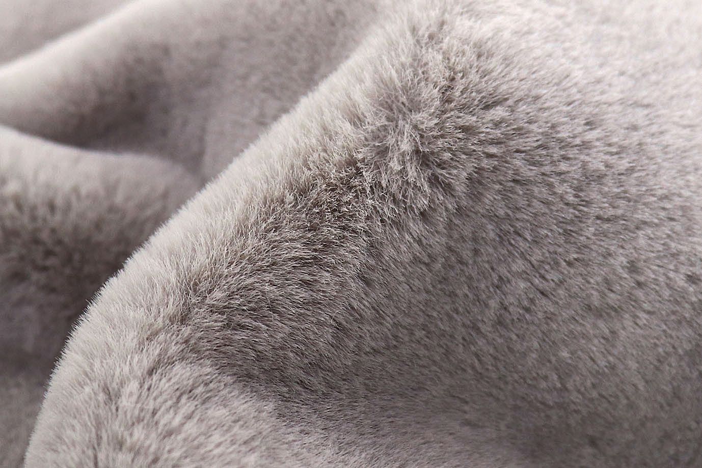 Дубляж мех "Кролик"/бледно-сиреневый AP220524030Z/D#3062202/C#503