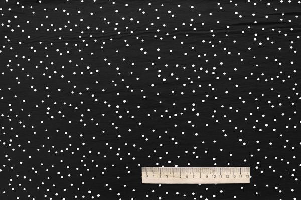 Купра принт/горох белый на черном 4072-PY/D#6/C#3