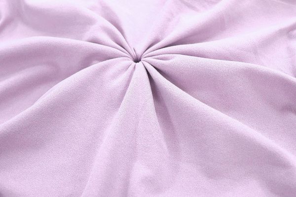 Трикотаж вельвет/сиреневый 3128-PY/C#18