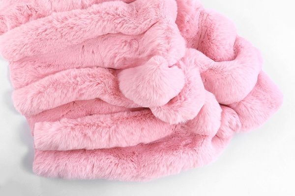 Искусственный мех "Шиншилла"/розовый 287-22101395/C#Pink