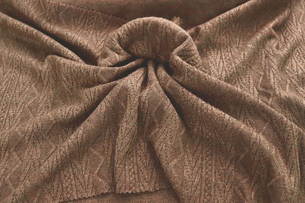Трикотаж жаккард/коричневый 3991-PY/D#1/C#3