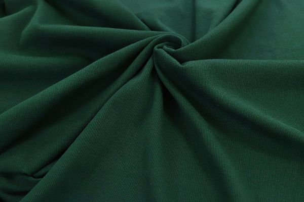 Трикотаж "Рибана"/темно-зеленый 0231/C#т.зеленый 19-5920TPX