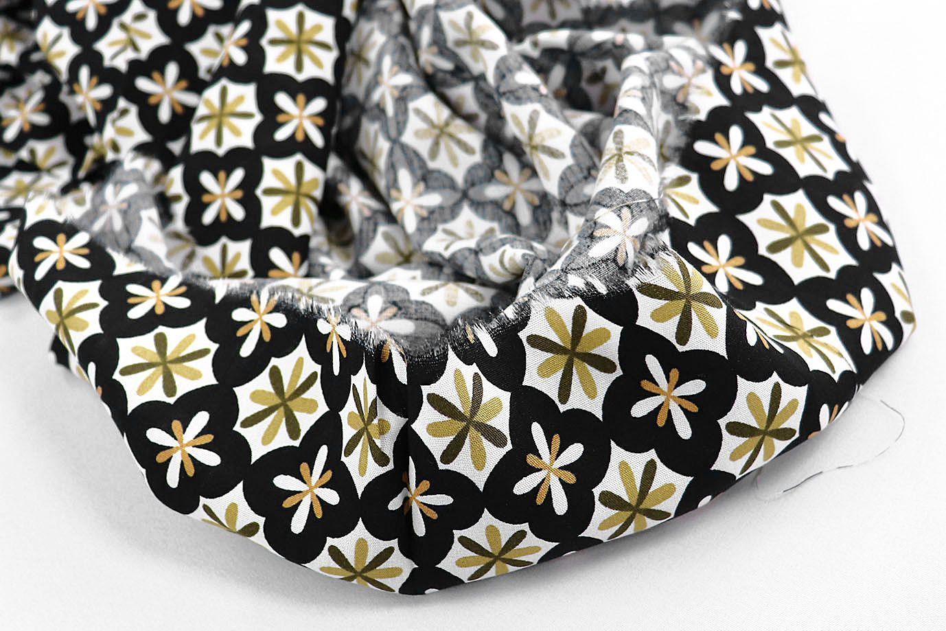 Штапель принт/черно-зеленый 1374-PY/D#35/C#4