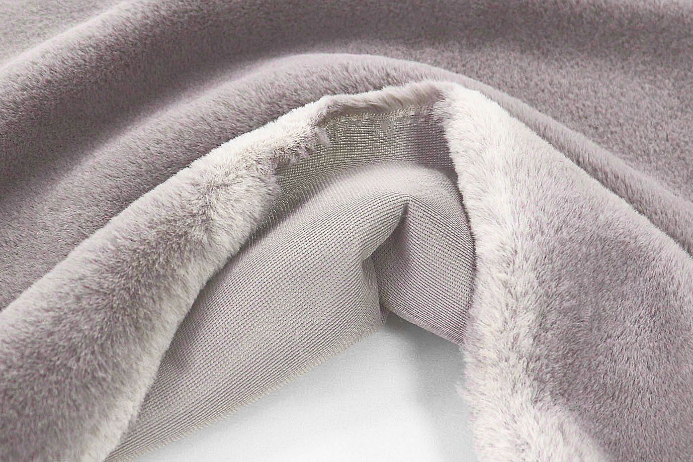 Искусственный мех "Кролик"/серо-лиловый AP220530031/D#3062207/C#2209