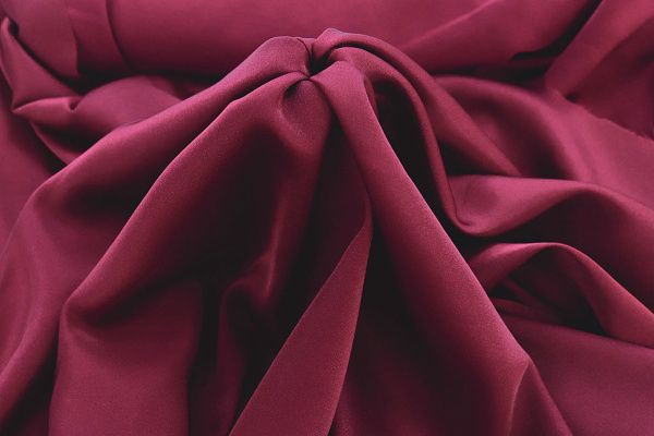 Шелк сатин/бордовый VT-11733/C#10