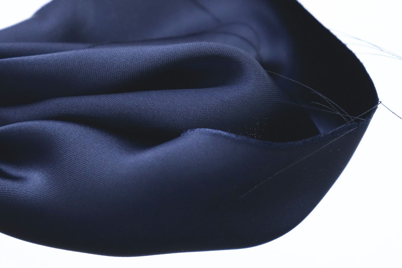 Сатин двусторонний/темно-синий VT-11754/C#5