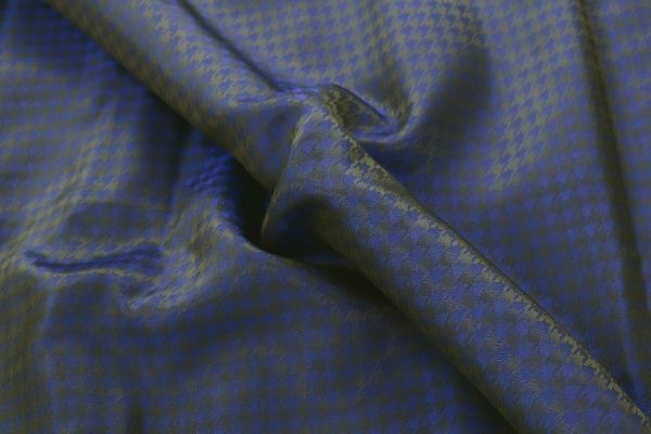 Подкладочная ткань жаккард/синий 1295-PY/D#2/C#11