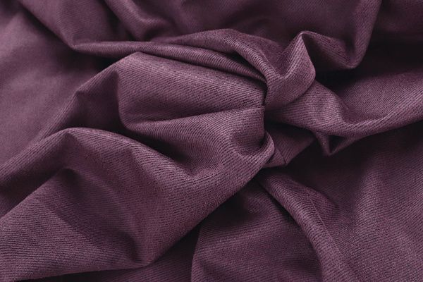 Замша твил/бордово-фиолетовый 1435-PY/C#6