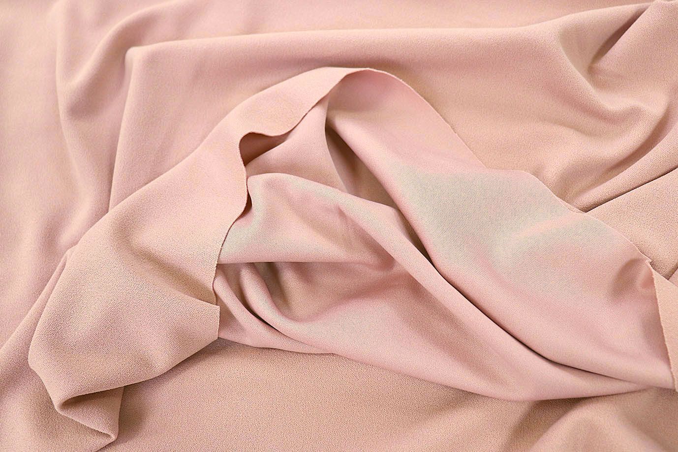 Трикотаж "Скуба" креп/бледно-розовый 3355-22/C#2