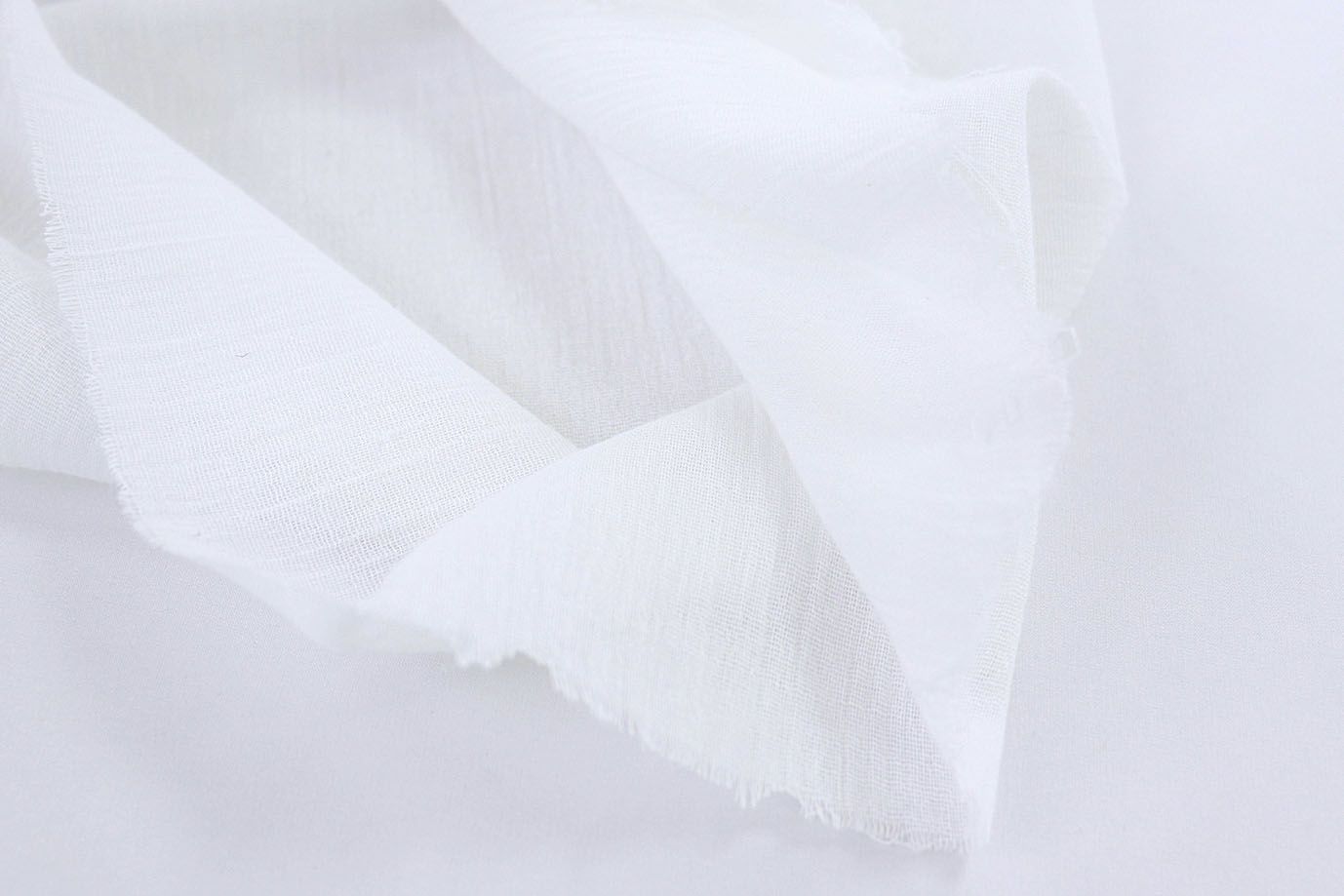 Хлопок жатый марлевка/белый 3622-PY/C#1