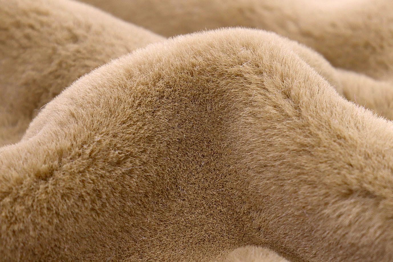 Искусственный мех "Кролик"/желто-коричневый AP220524030/D#3062207/C#10