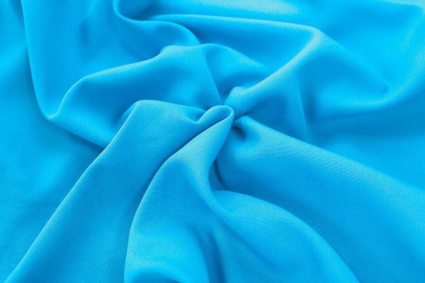 Костюмная ткань "Габардин"/лазурно-голубой 3296Q-23/C#4