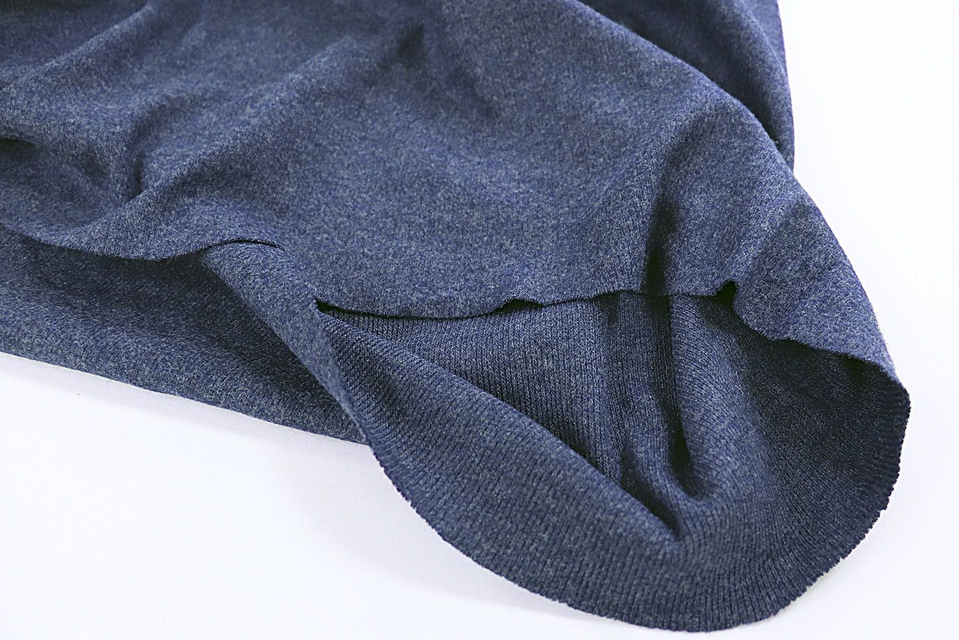 Трикотаж "Рибана"/синий 3511-PY/C#34