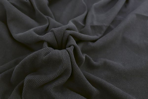 Трикотаж "Рибана"/черный 3755-PY/C#5