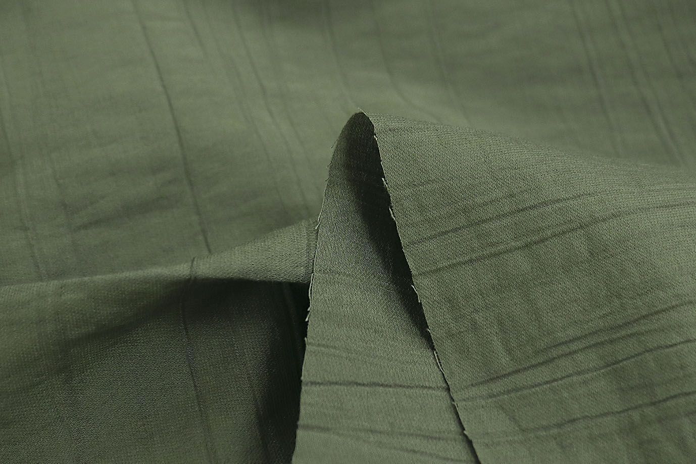 Лен "Медея" креш/хаки 3882-PY/C#12