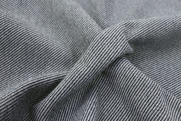 Пальтовая ткань "Диагональ"/серый 1325-PY/C#1