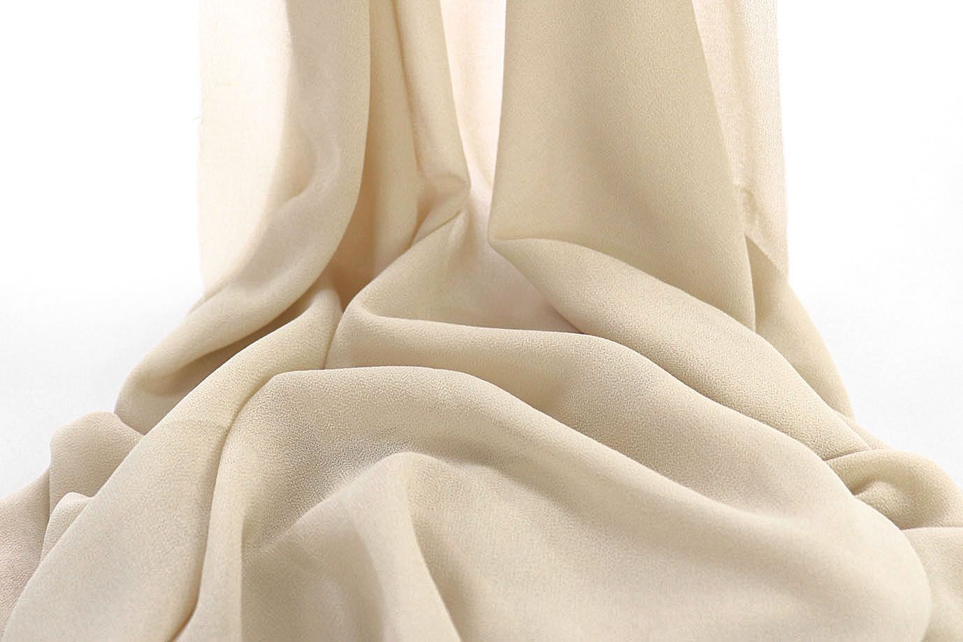 Шифон креп/бежевый SSR-861/C#2 (DT17495)