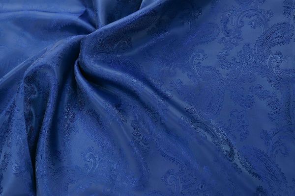 Подкладочная ткань жаккард/синий 16723 D1 #3