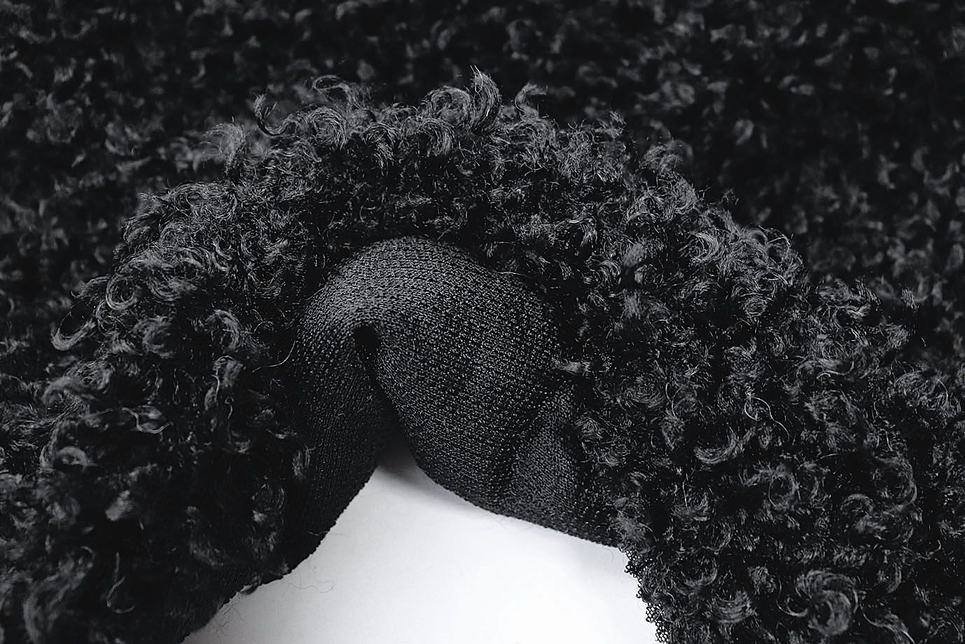 Искусственный мех "Калган"/черный AP230226007/D#1003-2207-85L/C#7