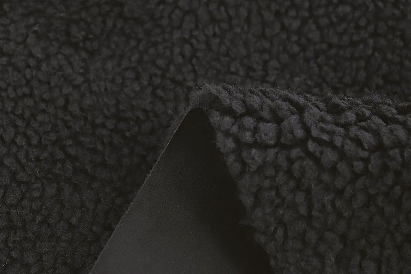 Дубляж мех "Кёрли"/черный 3555Z-PY/C#6