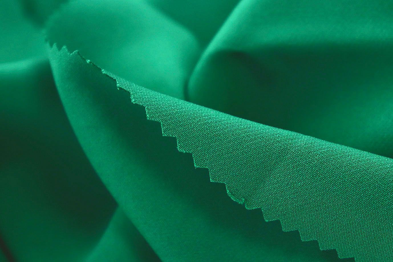 Костюмная ткань "Барби"/зеленый 3367-PY/C#13