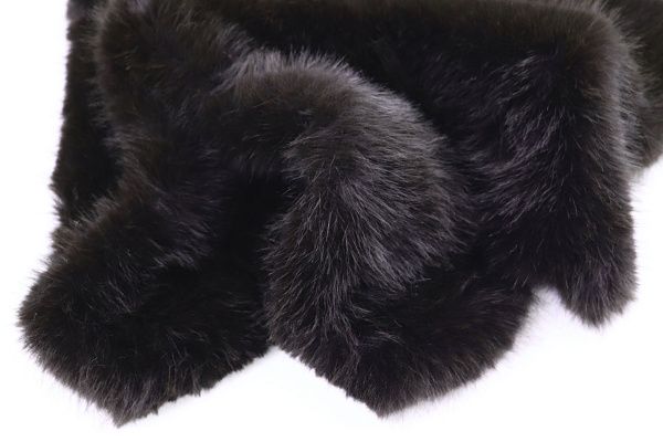 Искусственный мех "Песец"/темно-коричневый AP5110703/D#289-220070-85/C#F2405-1