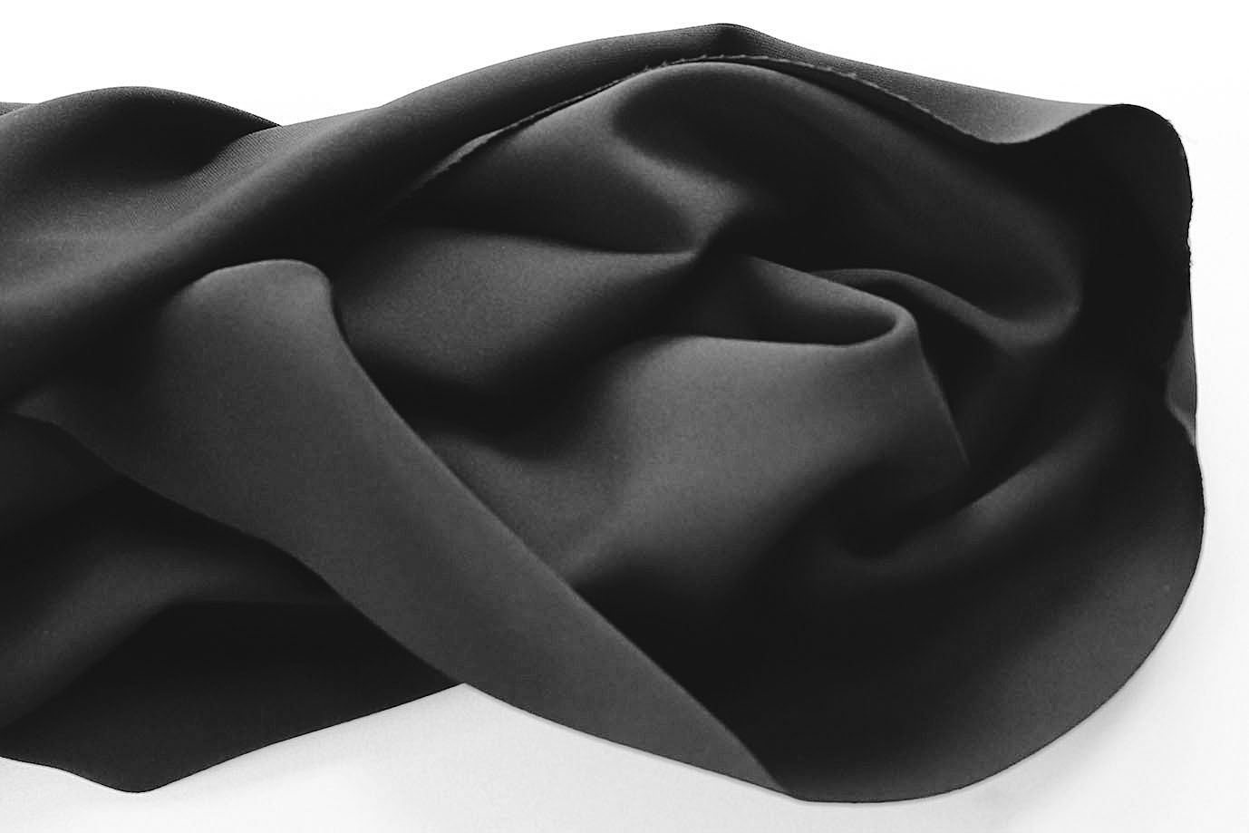 Костюмная ткань "Оскар"/черный 4010-PY/C#9