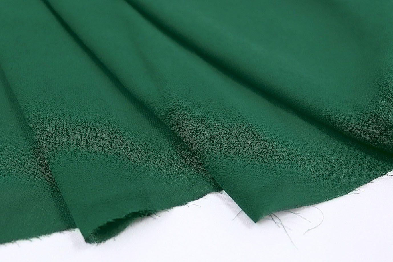 Шифон креп/темно-зеленый 747A-PG/C#13