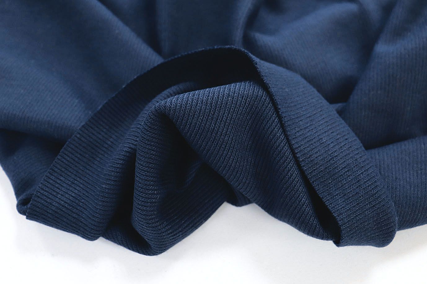 Трикотаж "Рибана"/темно-синий 3028A-21-PY/C#11