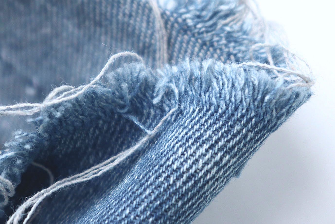 Джинс "Гранж" вареный/голубой VT-11999/C#2