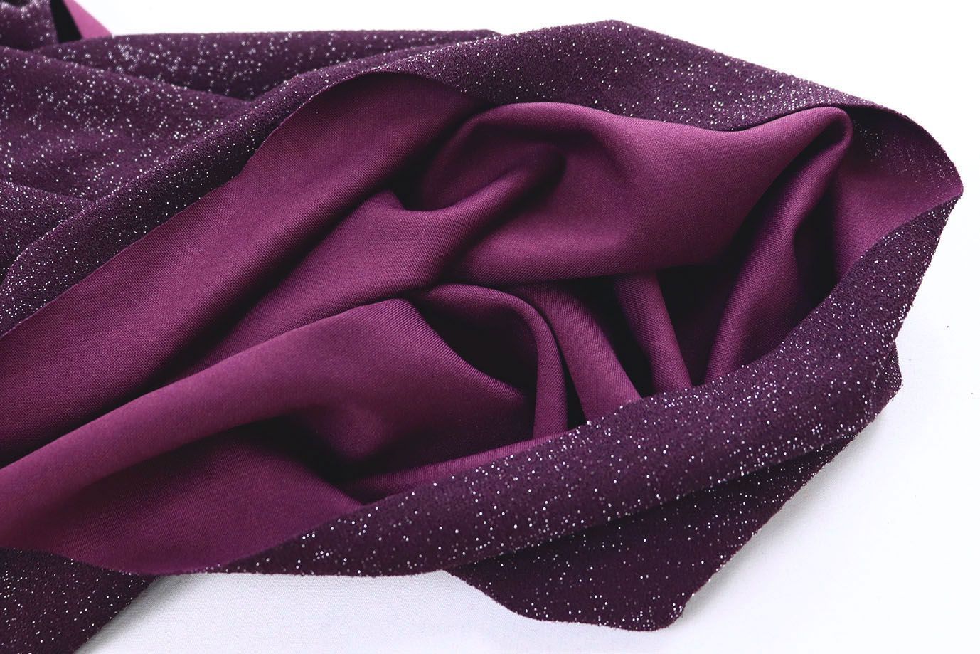Трикотаж с люрексом/пурпурный 4039-PY/C#5
