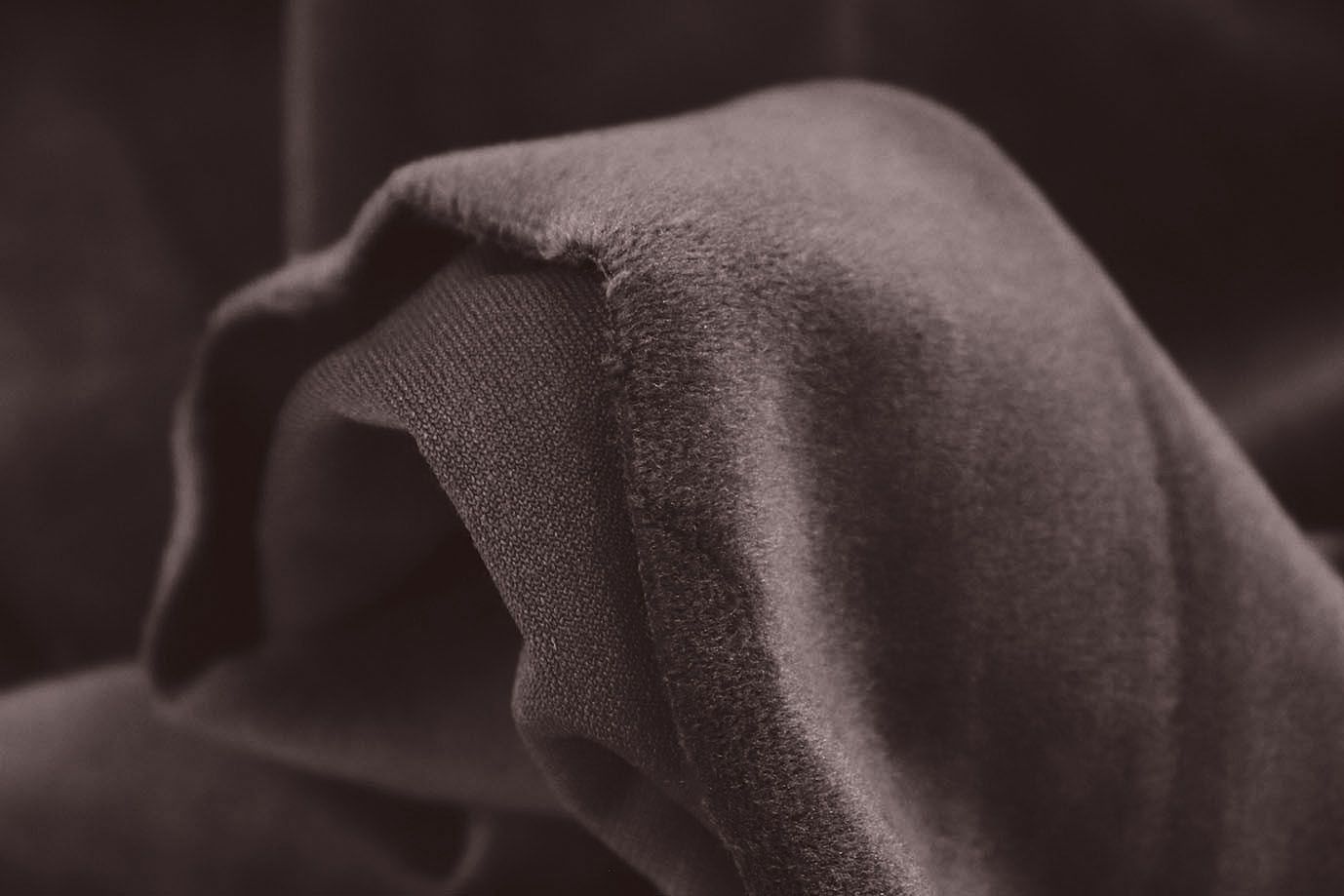 Велюр "Японский"/темно-коричневый 18189/C#7