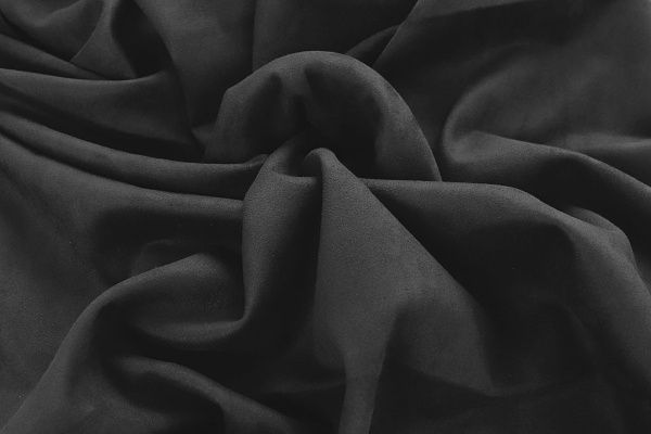 Замша на дайвинге/черный 1433-PY/C#10