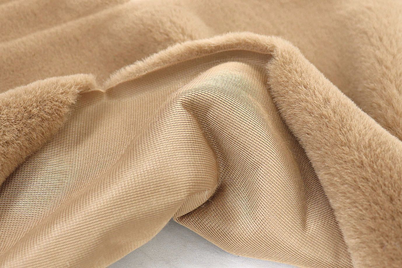 Искусственный мех "Кролик"/желто-коричневый AP220524030/D#3062207/C#10