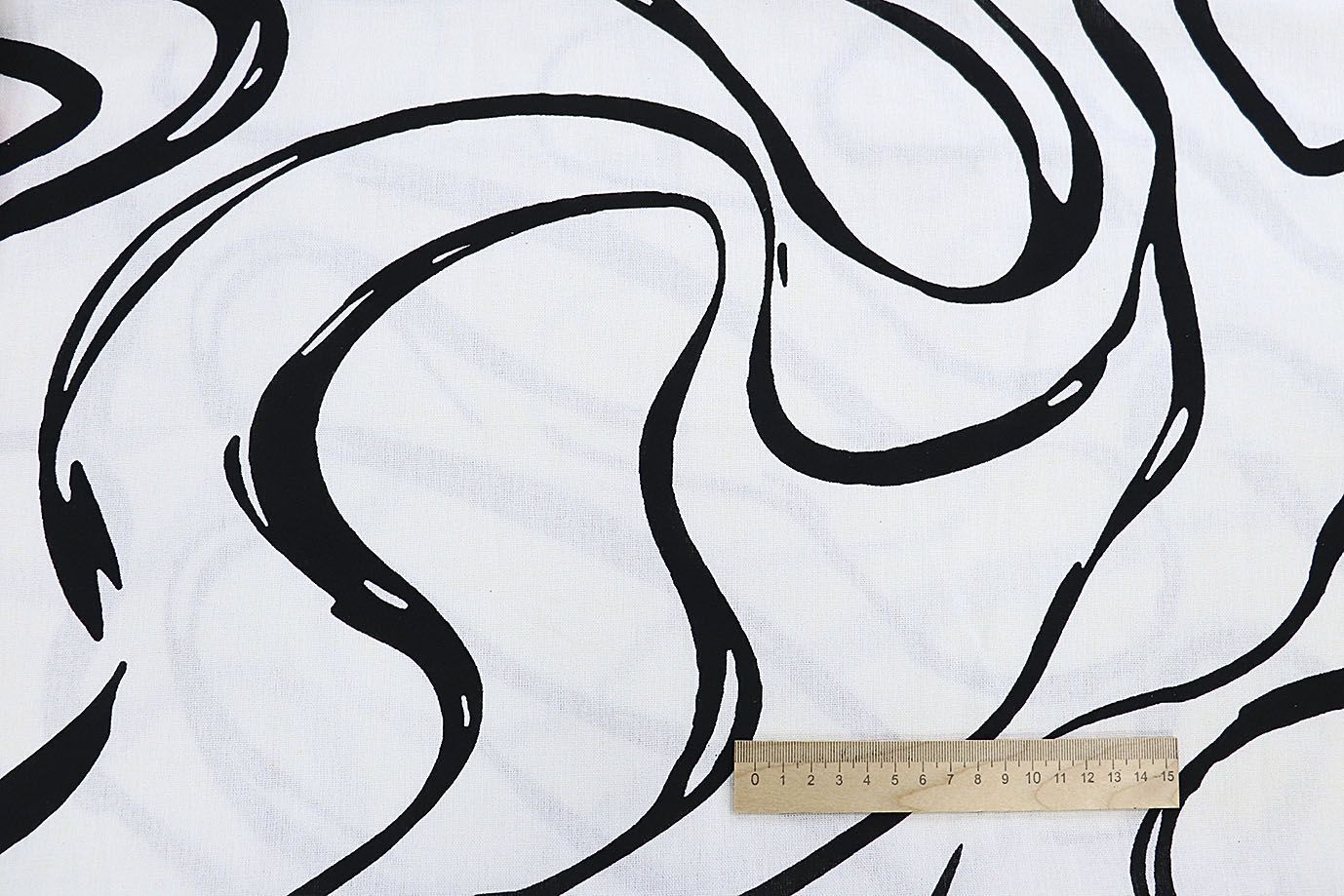 Лен принт/черный на белом 3859-PY/D#4/C#3