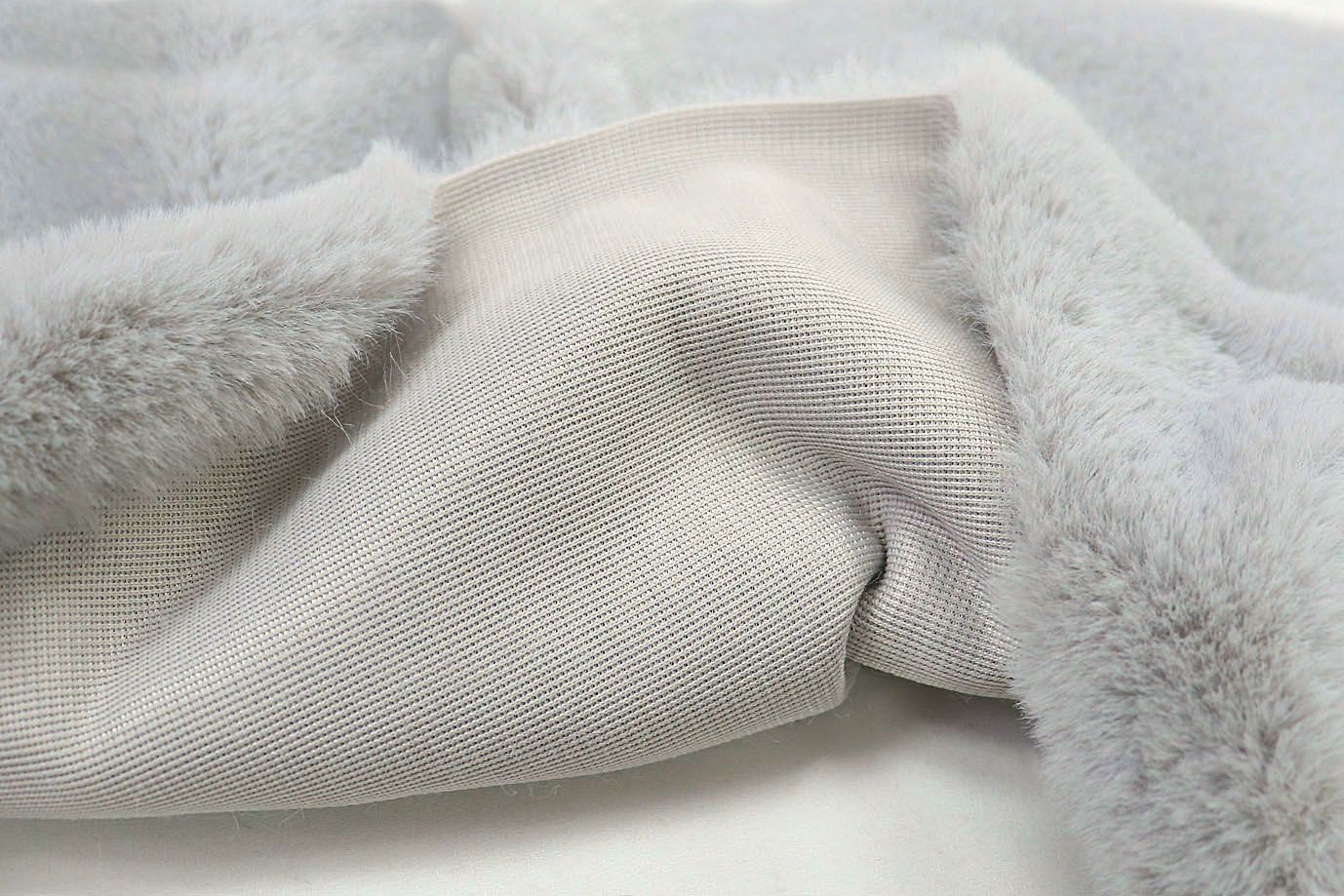 Искусственный мех "Кролик"/светло-серый AP220217017/D#3062207/C#8