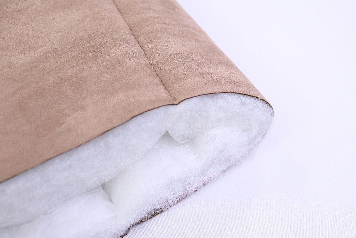 Ткань простеганная "Полоска"/коричневый 1376-PY/4+CC300