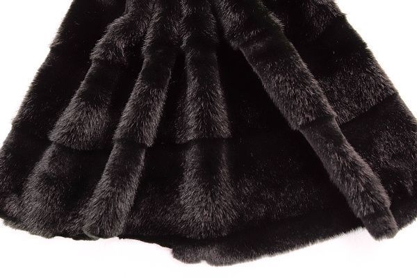 Искусственный мех "Норка"/темно-коричневый 1097-A4028/C#5 (50101)