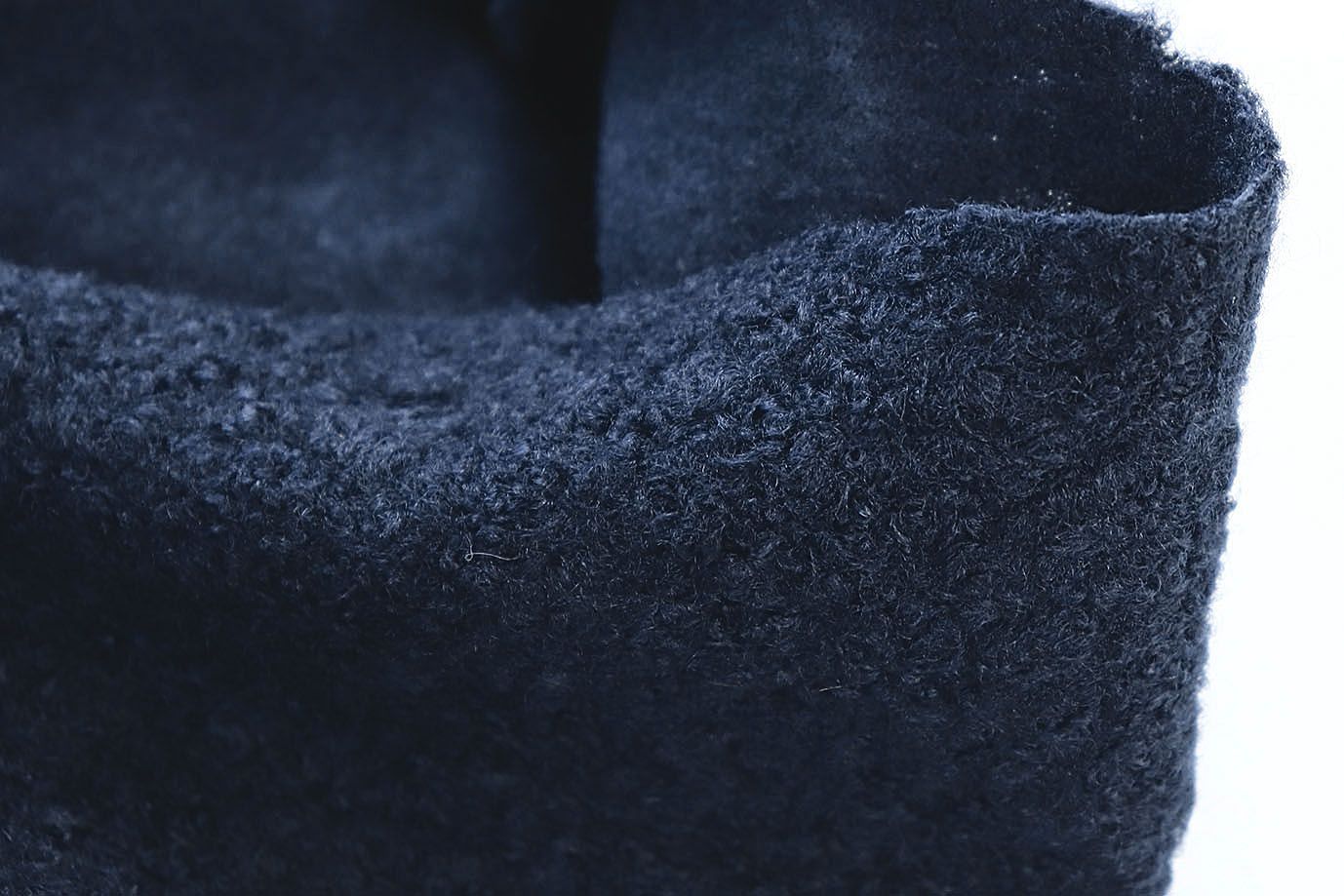 Пальтовая ткань "Барашек"/темно-синий DT-15972/C#14