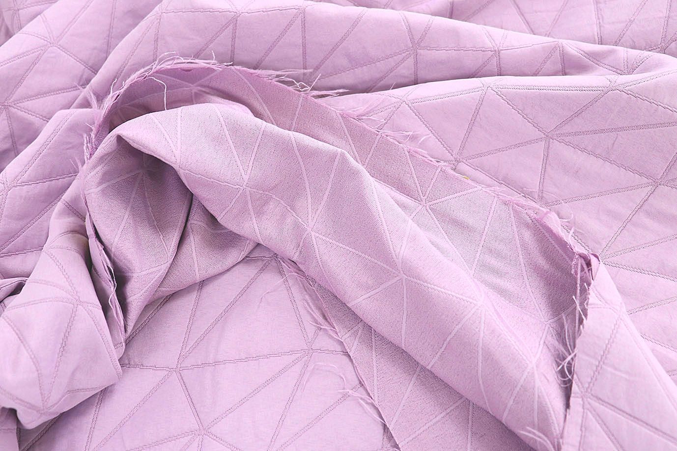 Костюмная ткань "Соренто" жаккард/сиреневый 3560-PY/D#3/C#3