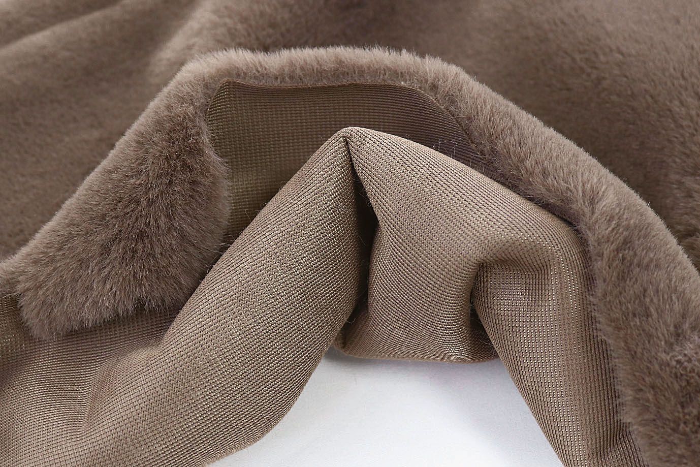 Искусственный мех "Кролик"/темно-терракотовый AP220524030/D#3062207/C#504