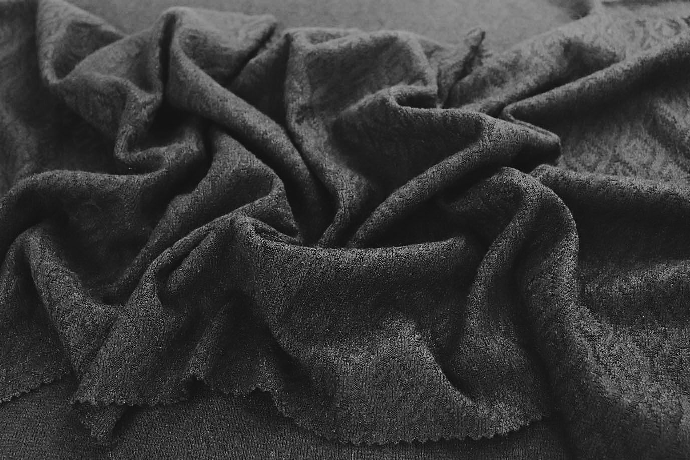 Трикотаж жаккард/черный 3994-PY/D#1/C#6