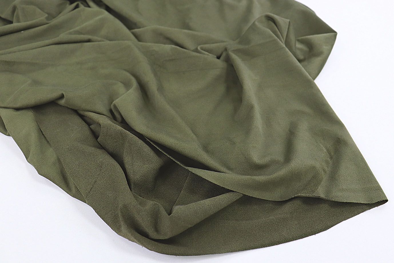 Замша стрейч тонкая/хаки 3552-PY/C#4