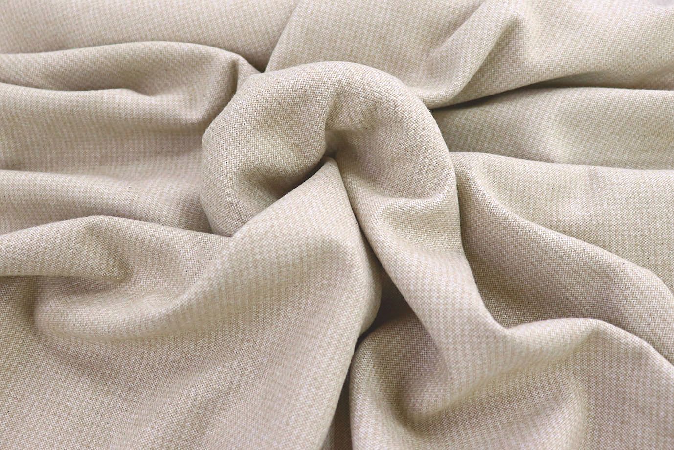 Пальтовый трикотаж "Гусиная лапка" принт/бежевый 2809-20-PY/C#2 (10529)